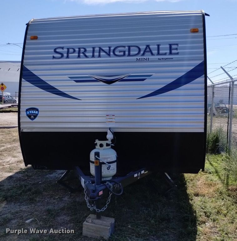 image for item DK8837 2020 Keystone Springdale Mini camper