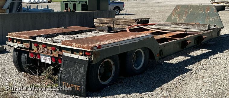 image for item DM6478 1950 Lacrosse DF6T-33LD  equipment trailer