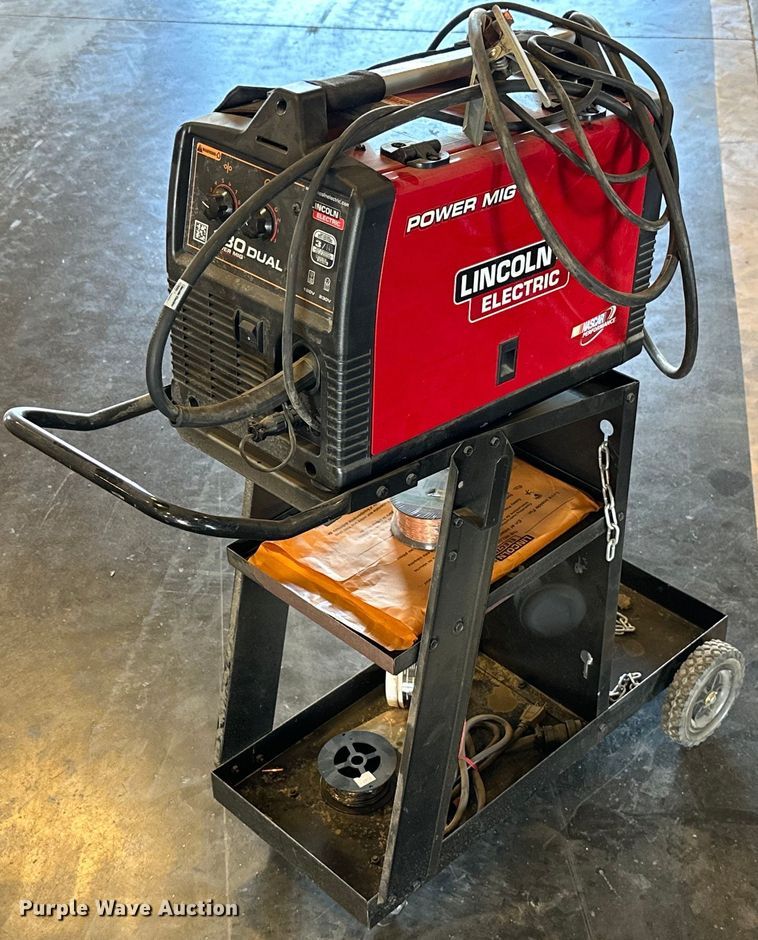 image for item DM6479 Lincoln Electric  Power Mig 180 Dual