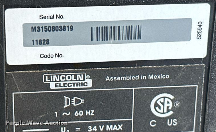 image for item DM6479 Lincoln Electric  Power Mig 180 Dual