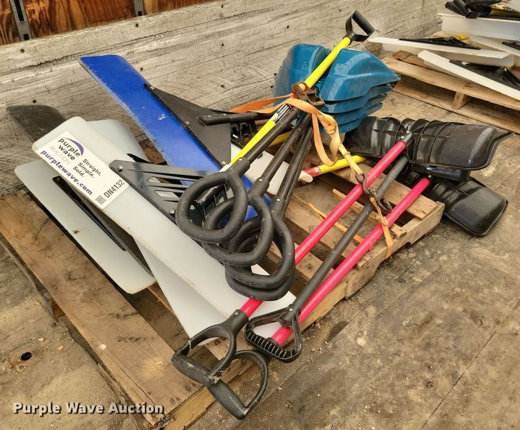 image for item DN4132 (13) The Snow Plow snow shovels