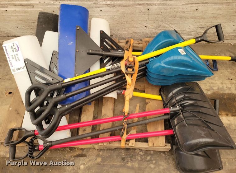 image for item DN4132 (13) The Snow Plow snow shovels