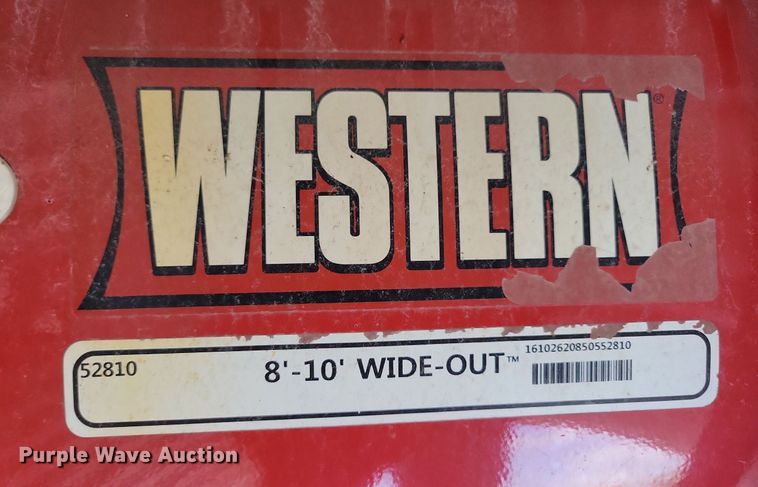 image for item DN4134 Western WideOut  snow plow