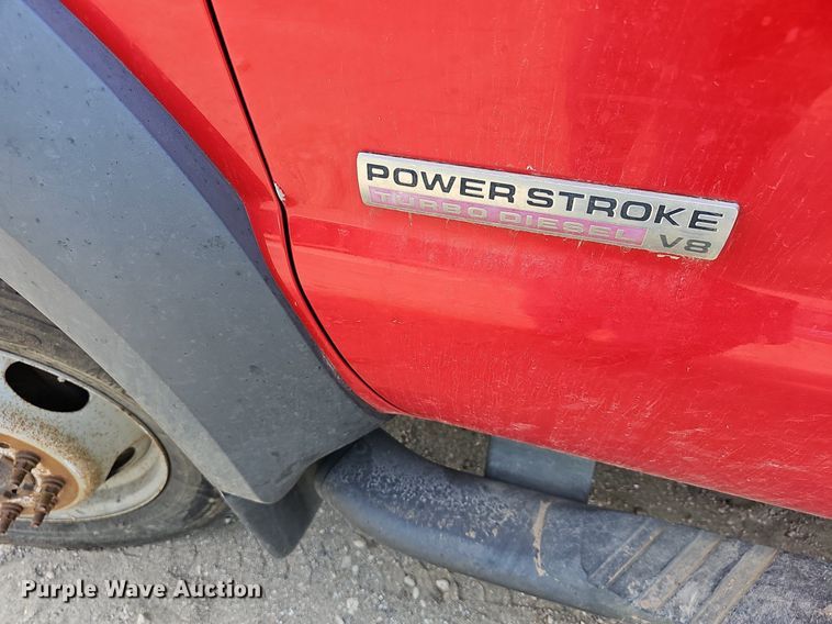 image for item DN8724 2006 Ford F450 Super Duty XL  flatbed truck