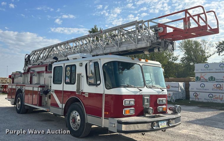 image for item DP2062 1989 Federal Motors  ladder fire truck