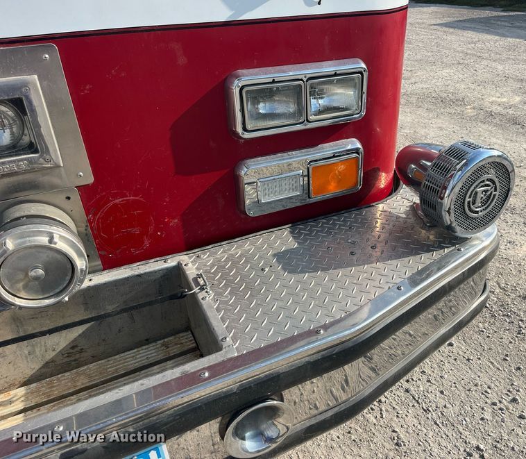 image for item DP2062 1989 Federal Motors  ladder fire truck