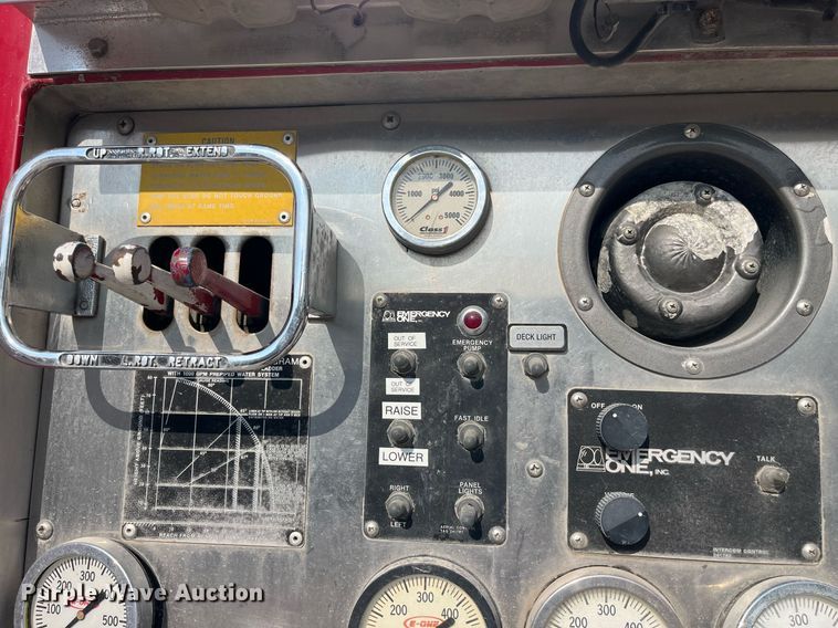 image for item DP2062 1989 Federal Motors  ladder fire truck