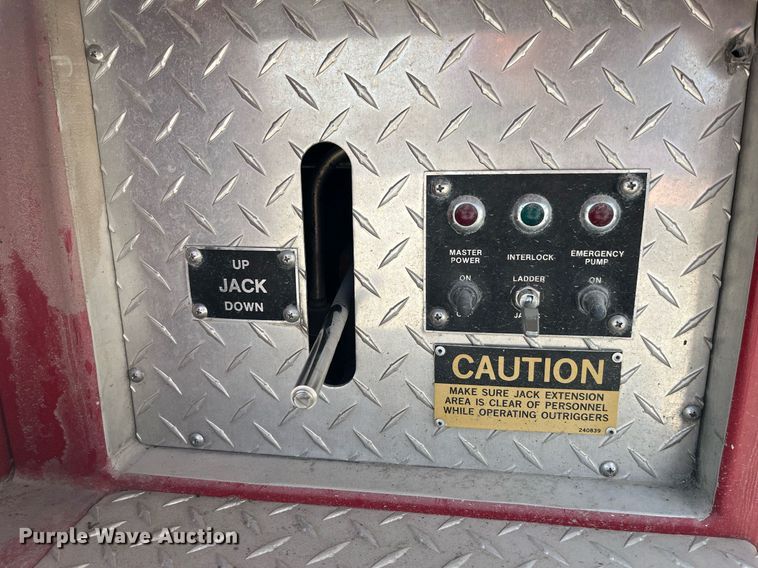 image for item DP2062 1989 Federal Motors  ladder fire truck