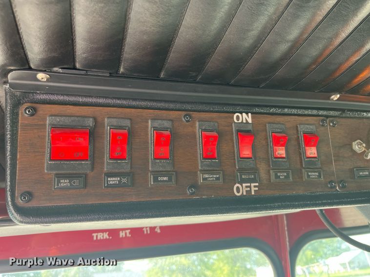 image for item DP2062 1989 Federal Motors  ladder fire truck