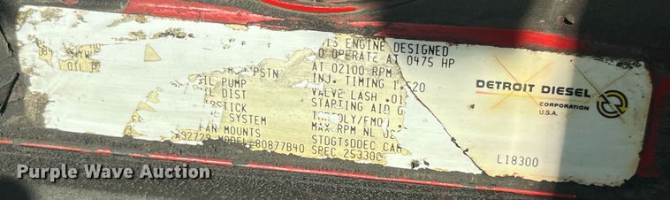 image for item DP2062 1989 Federal Motors  ladder fire truck