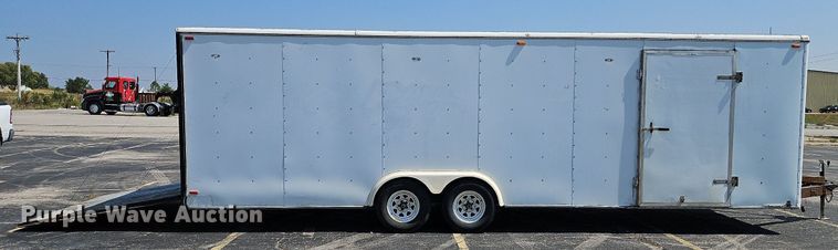 image for item DP2396 1989 Grantson Trailers  enclosed cargo trailer