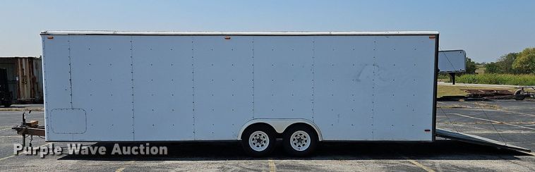 image for item DP2396 1989 Grantson Trailers  enclosed cargo trailer