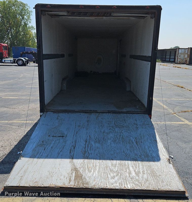 image for item DP2396 1989 Grantson Trailers  enclosed cargo trailer