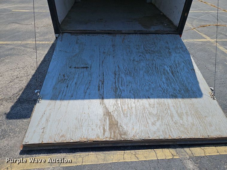 image for item DP2396 1989 Grantson Trailers  enclosed cargo trailer