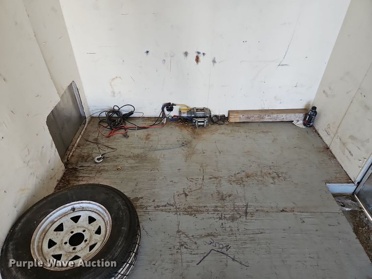 image for item DP2396 1989 Grantson Trailers  enclosed cargo trailer