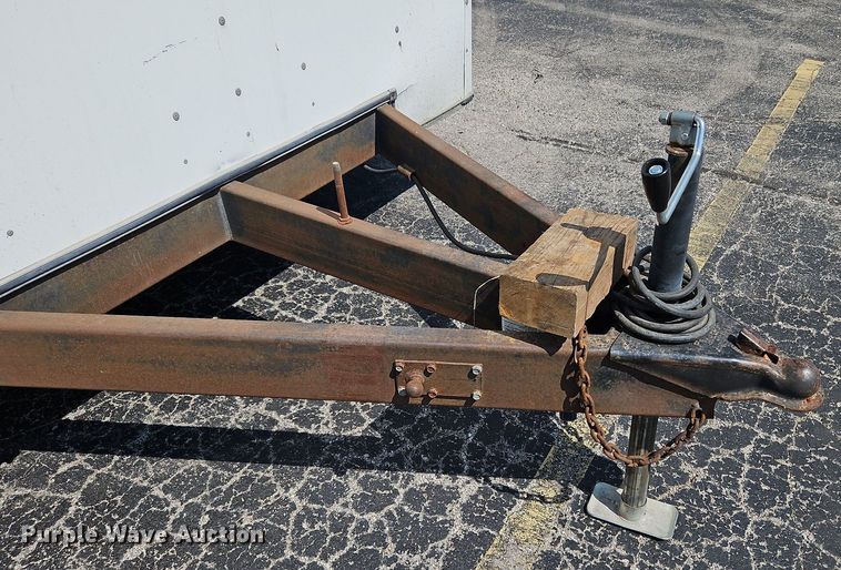 image for item DP2396 1989 Grantson Trailers  enclosed cargo trailer