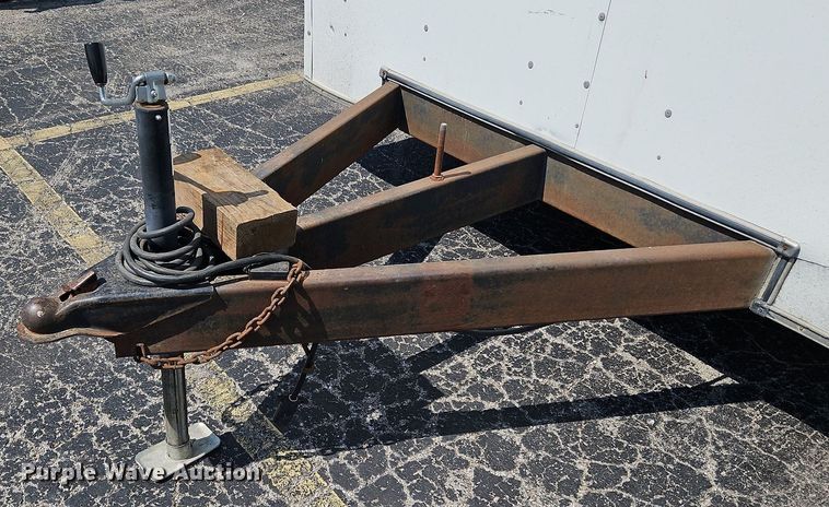 image for item DP2396 1989 Grantson Trailers  enclosed cargo trailer