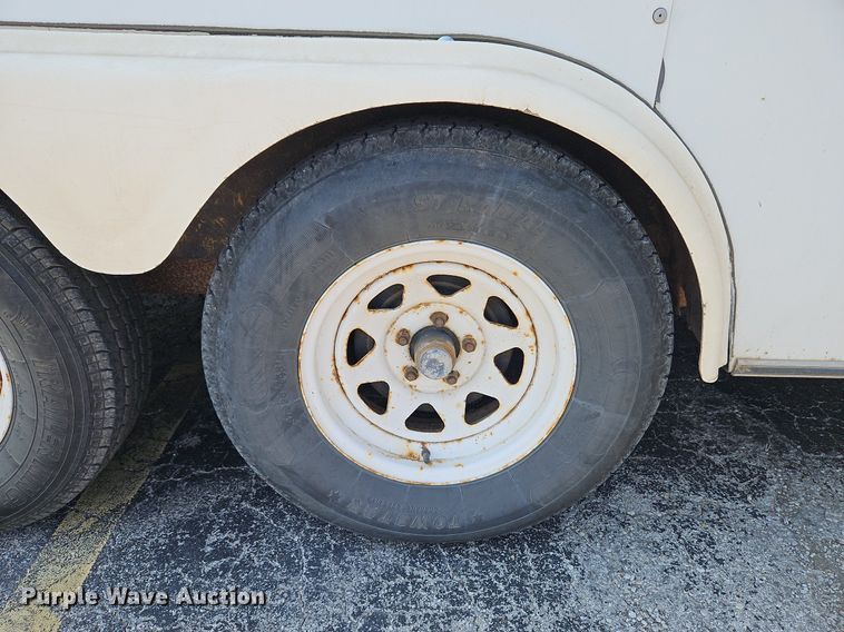 image for item DP2396 1989 Grantson Trailers  enclosed cargo trailer