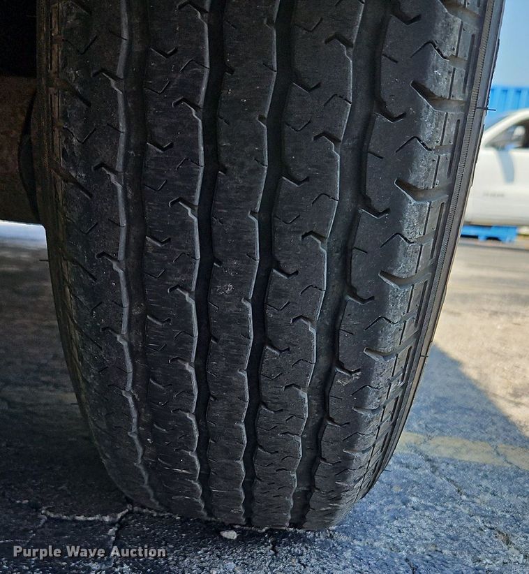 image for item DP2396 1989 Grantson Trailers  enclosed cargo trailer