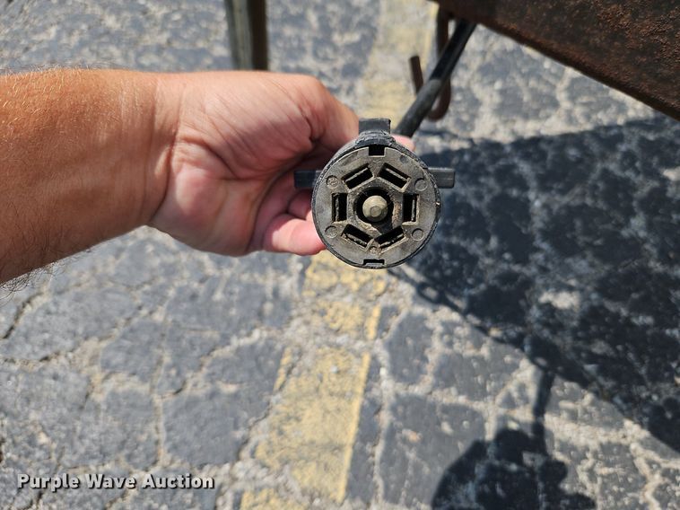 image for item DP2396 1989 Grantson Trailers  enclosed cargo trailer