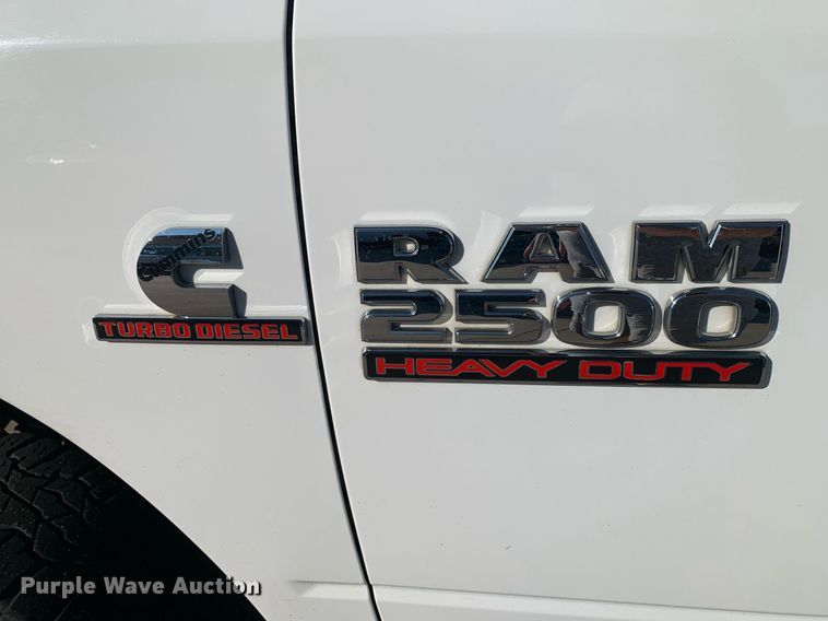 image for item DP8668 2015 Dodge Ram 2500HD  Crew Cab pickup truck