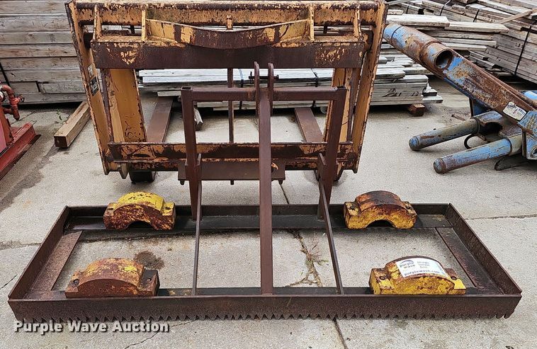 image for item DQ0217 Shop built  84"W drag harrow