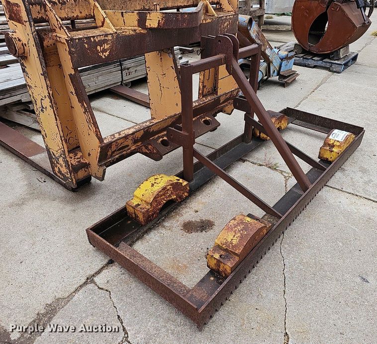 image for item DQ0217 Shop built  84"W drag harrow