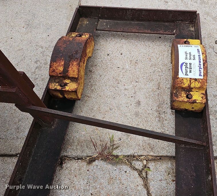 image for item DQ0217 Shop built  84"W drag harrow