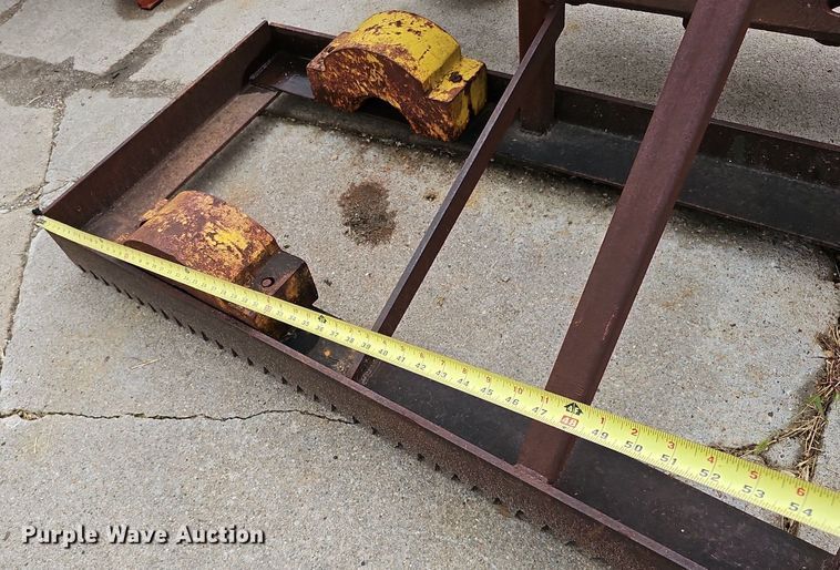 image for item DQ0217 Shop built  84"W drag harrow