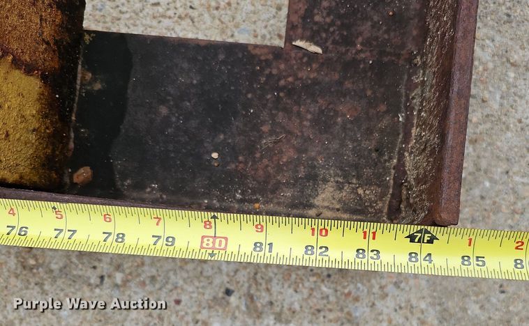 image for item DQ0217 Shop built  84"W drag harrow