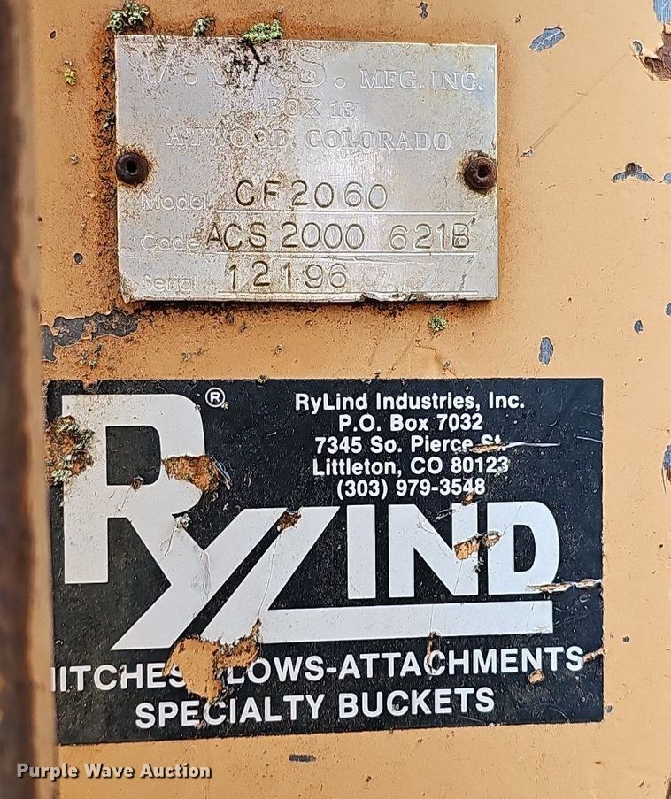 image for item DQ0242 V.W.S. Mfg. Inc. CF2060  58"L forks