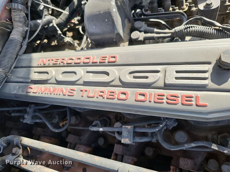 image for item DQ0327 1998 Dodge Ram 2500  Quad Cab pickup truck