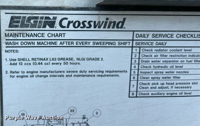 image for item DQ0944 2004 Sterling SC-8000  street sweeper truck