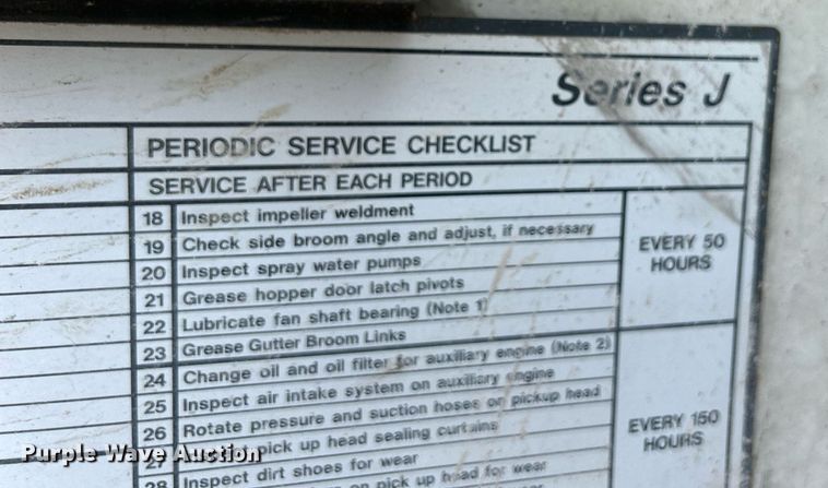 image for item DQ0944 2004 Sterling SC-8000  street sweeper truck