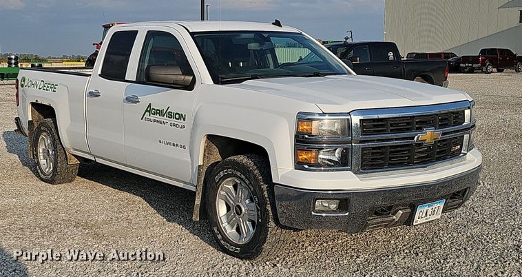 image for item DQ1150 2014 Chevrolet Silverado 1500  Double Cab pickup truck