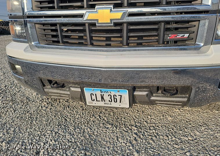 image for item DQ1150 2014 Chevrolet Silverado 1500  Double Cab pickup truck