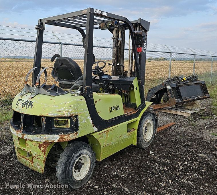 image for item DQ1151 Clark CMP 20L  forklift