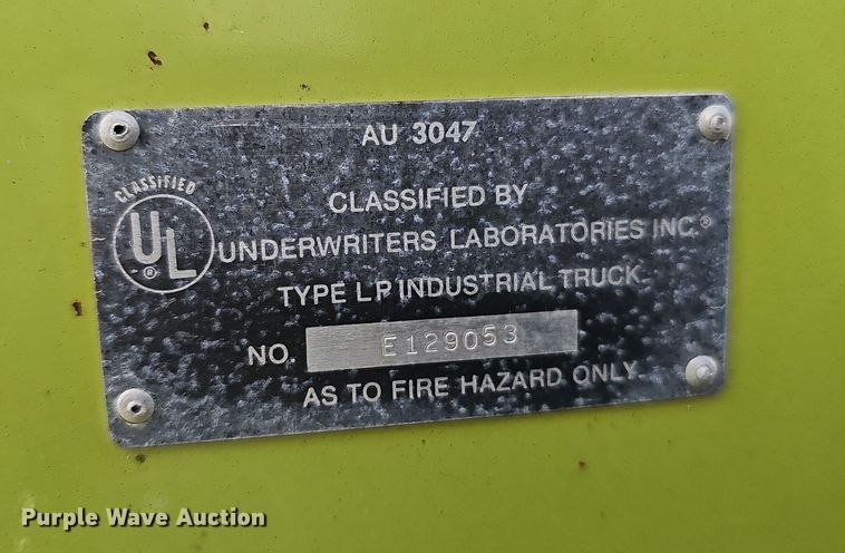 image for item DQ1151 Clark CMP 20L  forklift