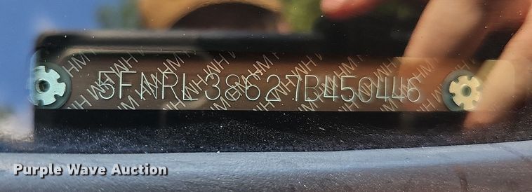 image for item DQ1155 2007 Honda Odyssey  van