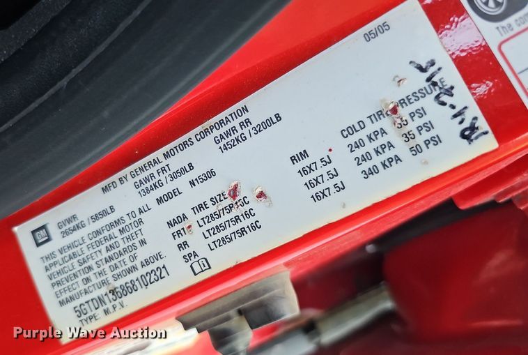 image for item DQ1164 2006 Hummer H3  SUV