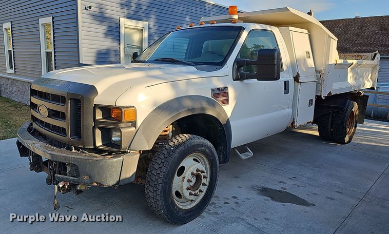 image for item DQ1165 2008 Ford F550 Super Duty  dump truck