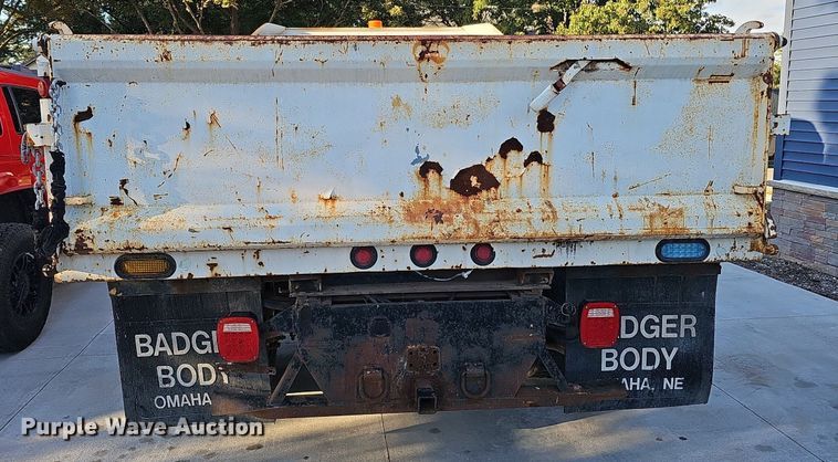 image for item DQ1165 2008 Ford F550 Super Duty  dump truck