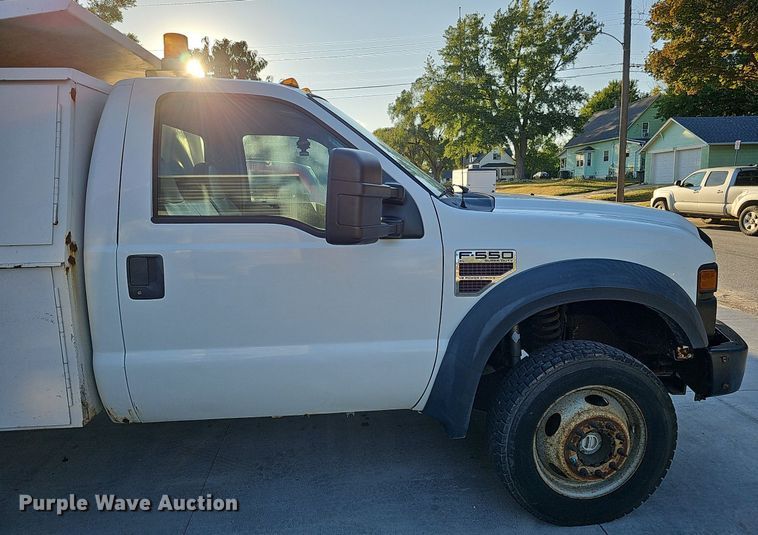 image for item DQ1165 2008 Ford F550 Super Duty  dump truck