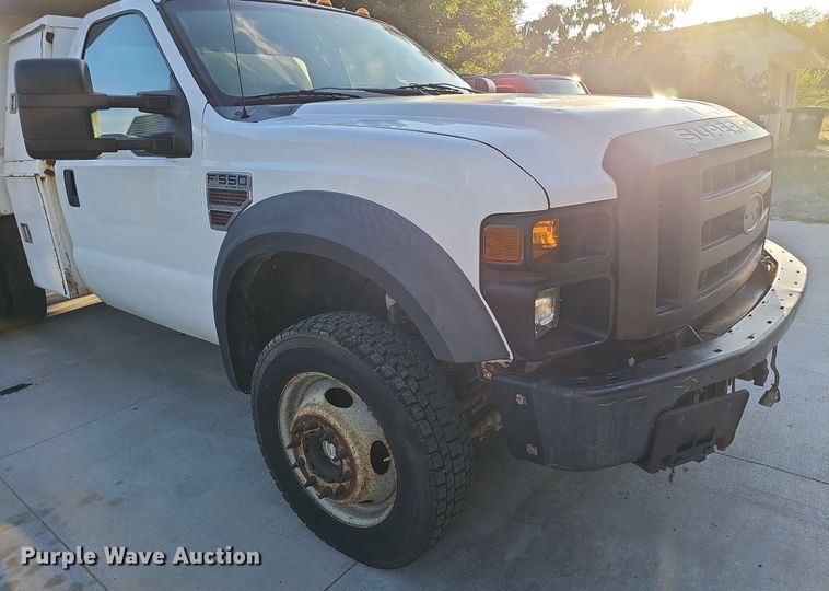 image for item DQ1165 2008 Ford F550 Super Duty  dump truck