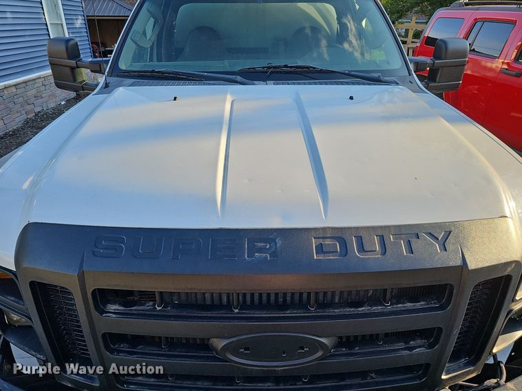 image for item DQ1165 2008 Ford F550 Super Duty  dump truck