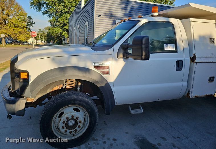 image for item DQ1165 2008 Ford F550 Super Duty  dump truck