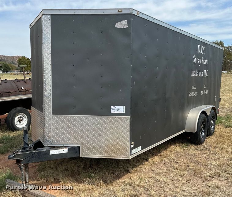 image for item DQ1429 2016 Covered Wagon  enclosed cargo trailer
