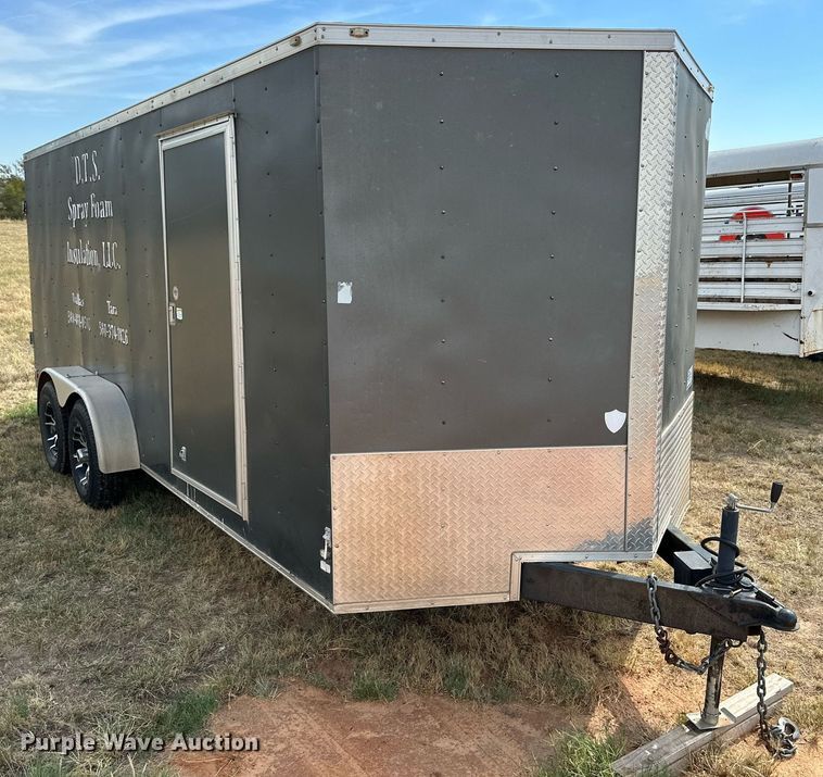 image for item DQ1429 2016 Covered Wagon  enclosed cargo trailer