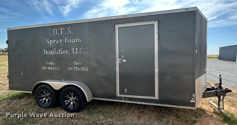 image for item DQ1429 2016 Covered Wagon  enclosed cargo trailer