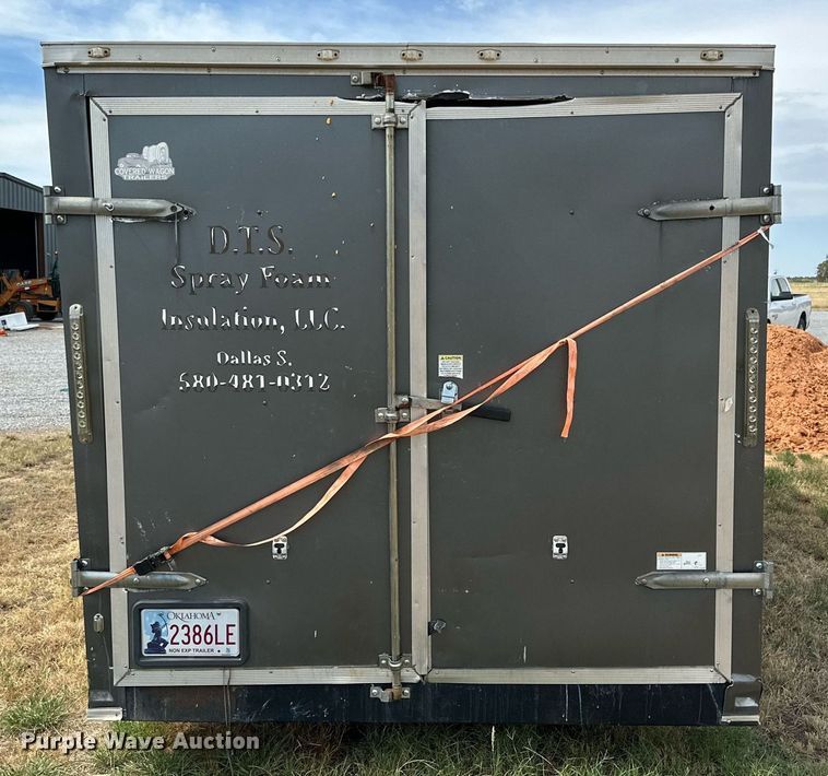 image for item DQ1429 2016 Covered Wagon  enclosed cargo trailer